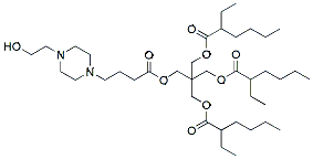 Molecular structure of the compound BP-42747