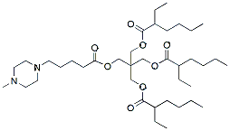 Molecular structure of the compound BP-42755