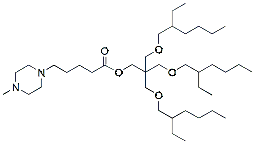 Molecular structure of the compound BP-42756