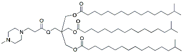 Molecular structure of the compound BP-42801