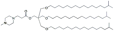 Molecular structure of the compound BP-42821