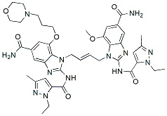 Molecular structure of the compound BP-42853