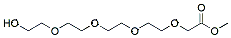 Molecular structure of the compound: Hydroxy-PEG4-methyl acetate