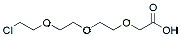 Molecular structure of the compound: Chloro-PEG3-CH2O2H