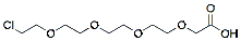 Molecular structure of the compound: Chloro-PEG4-CH2O2H