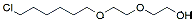 Molecular structure of the compound: 2-(2-((6-Chlorohexyl)oxy)ethoxy)ethan-1-ol