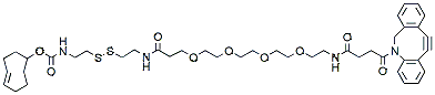 Molecular structure of the compound: TCO-SS-PEG4-DBCO