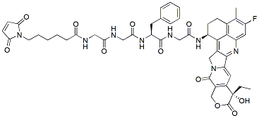 Molecular structure of the compound: MC-GGFG-Exatecan