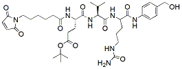 Molecular structure of the compound: MC-Glu(OtBu)-Gly-Cit-PAB-OH