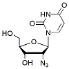 Molecular structure of the compound: 2-Azido-2-deoxyuridine