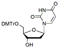 Molecular structure of the compound: 5-O-DMT-2-deoxyuridine