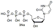 Molecular structure of the compound: 2-Deoxyuridine-5-triphosphate trisodium