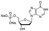 Molecular structure of the compound: 2-Deoxyinosine 5-monophosphate disodium