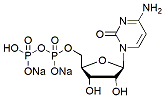 Molecular structure of the compound: Cytidine 5-diphosphate disodium