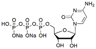 Molecular structure of the compound: Cytidine-5-triphosphate disodium