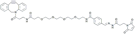 Molecular structure of the compound BP-43612