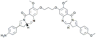 Molecular structure of the compound BP-43614