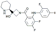 Molecular structure of the compound: Cobimetinib