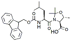 Molecular structure of the compound: Fmoc-Leu-Thr[PSI(Me,Me)Pro]-OH