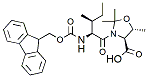 Molecular structure of the compound: Fmoc-Ile-Thr[PSI(Me,Me)Pro]-OH