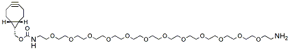 Molecular structure of the compound: endo-BCN-PEG12-amine