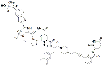 Molecular structure of the compound BP-43799