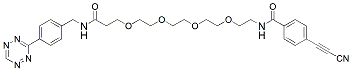 Molecular structure of the compound: APN-PEG4-tetrazine