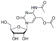 Molecular structure of the compound: 4-acetamide-1-[(2R,3R,4S,5R)-3,4-dihydroxy-5-(methyl acetate)oxolan-2-yl]pyrimidin-2(1H)-one