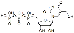 Molecular structure of the compound: 5-Hydroxymethyl UTP