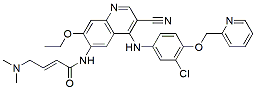 Molecular structure of the compound: Neratinib