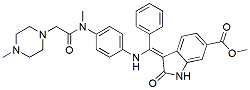 Molecular structure of the compound: Nintedanib