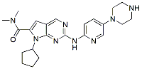 Molecular structure of the compound: Ribociclib