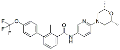 Molecular structure of the compound: Sonidegib