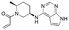 Molecular structure of the compound: Ritlecitinib