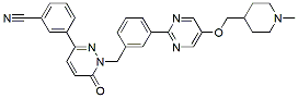Molecular structure of the compound: Tepotinib