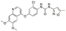 Molecular structure of the compound: Tivozanib