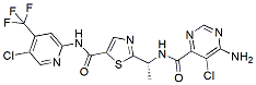 Molecular structure of the compound: Tovorafenib