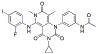 Molecular structure of the compound: Trametinib