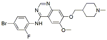 Molecular structure of the compound: Vandetanib
