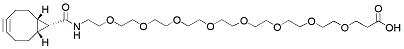 Molecular structure of the compound: endo-BCN-amido-PEG8-acid