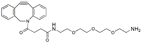 Molecular structure of the compound: DBCO-PEG3-amine
