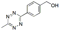 Molecular structure of the compound: (4-(6-Methyl-1,2,4,5-tetrazin-3-yl)phenyl)methanol