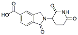 Molecular structure of the compound: 2-(2,6-Dioxopiperidin-3-yl)-1-oxoisoindoline-5-carboxylic acid