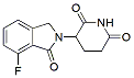 Molecular structure of the compound: Lenalidomide-7-F
