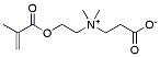 Molecular structure of the compound: Carboxybetaine methacrylate