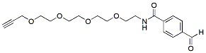 Molecular structure of the compound: Alkyne-PEG4-aldehyde
