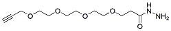 Molecular structure of the compound: Alkyne-PEG4-hydrazide