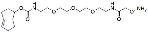 Molecular structure of the compound: TCO-PEG3-oxyamine