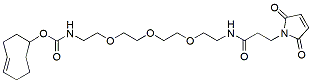 Molecular structure of the compound: TCO-PEG3-Mal
