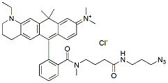 Molecular structure of the compound: BP Fluor 633 azide